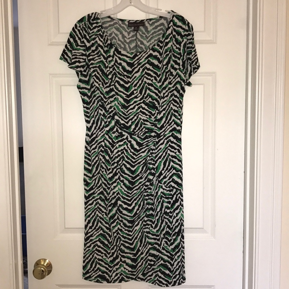 Dana Buchman animal print dress